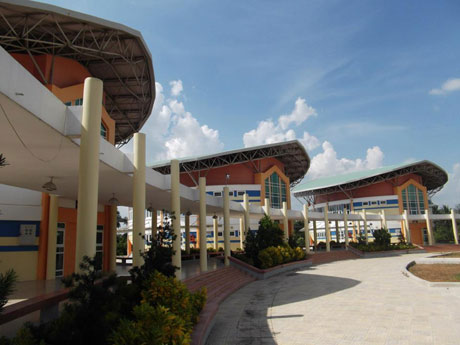 Cơ sở mới trường Đại học Tiền Giang.