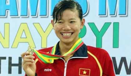 Nguyễn Thị Ánh Viên tiếp tục đặt dấu ấn ở Mỹ. Ảnh: Phương Nghi