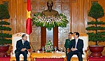 Thủ tướng tiếp Phó Thủ tướng, Bộ trưởng Quốc phòng Thái Lan