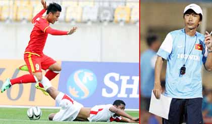 HLV Toshiya Miura đã chính thức bắt tay vào xây dựng bộ khung cho ĐT Olympic Việt Nam