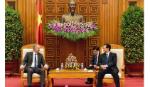 Thủ tướng Nguyễn Tấn Dũng tiếp cựu Thủ tướng Anh