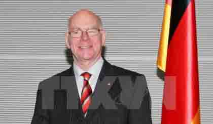 Chủ tịch Quốc hội Đức Norbert Lammert. Ảnh: Đức Tám/TTXVN