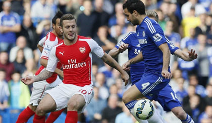 Trận đấu giữa Arsenal và Chelsea sẽ là trận đấu quan trọng (Ảnh: Getty)