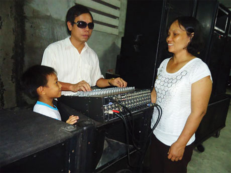 Gia đình anh Nguyễn Văn Tùng.