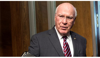 Thượng nghị sỹ đảng Dân Chủ Patrick Leahy. Ảnh: AP