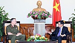 Phó Thủ tướng tiếp Tư lệnh Lực lượng Quốc phòng New Zealand