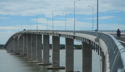 Một góc cầu Mỹ Lợi.