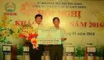 Công ty XSKT Tiền Giang:Hơn 7,1 tỷ đồng cho công tác xã hội năm 2015