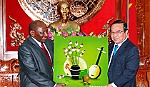 Lãnh đạo tỉnh tiếp Đoàn đại biểu tỉnh Maputo