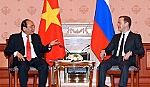 Thủ tướng Nguyễn Xuân Phúc hội đàm với Thủ tướng Liên bang Nga