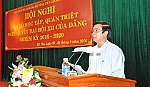 Hội nghị cán bộ học tập, quán triệt NQĐH XII của Đảng