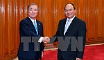 Thủ tướng tiếp đoàn doanh nghiệp Nhật Bản đang ở thăm Việt Nam