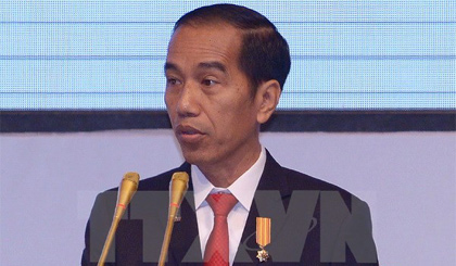 Tổng thống Indonesia Joko Widodo. Ảnh: AFP/TTXVN