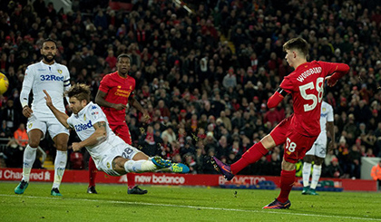 Woodburn ghi dấu ấn tại Anfield.