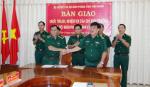 Bàn giao chức trách, nhiệm vụ Chỉ huy trưởng Bộ đội Biên phòng Tiền Giang