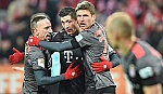 Lewandowski lập cú đúp, Bayern tái chiếm ngôi đầu Bundesliga