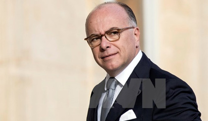 Bộ trưởng Nội vụ Pháp Bernard Cazeneuve. Nguồn: EPA/TTXVN