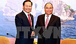 Thủ tướng Nguyễn Xuân Phúc tiếp Bí thư Khu tự trị dân tộc Choang