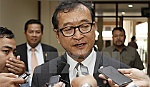Campuchia: Thủ lĩnh đối lập Sam Rainsy từ chức Chủ tịch đảng CNRP