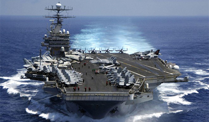 Tàu sân bay Carl Vinson của Mỹ. Nguồn: Wikimedia Commons
