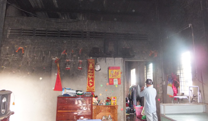 Hiện trường vụ cháy
