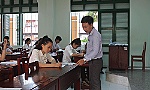 Tiền Giang, thời tiết thuận lợi cho ngày thi đầu tiên.
