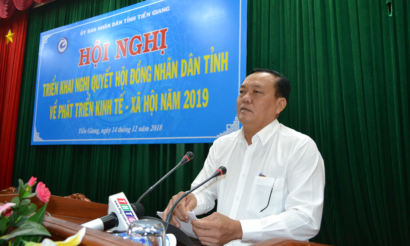 đồng chí Lê Văn Nghĩa, Phó Chủ tịch UBND tỉnh 