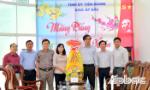 Tỉnh ủy Tiền Giang thăm, chúc tết Báo Ấp Bắc và Đài PT-TH