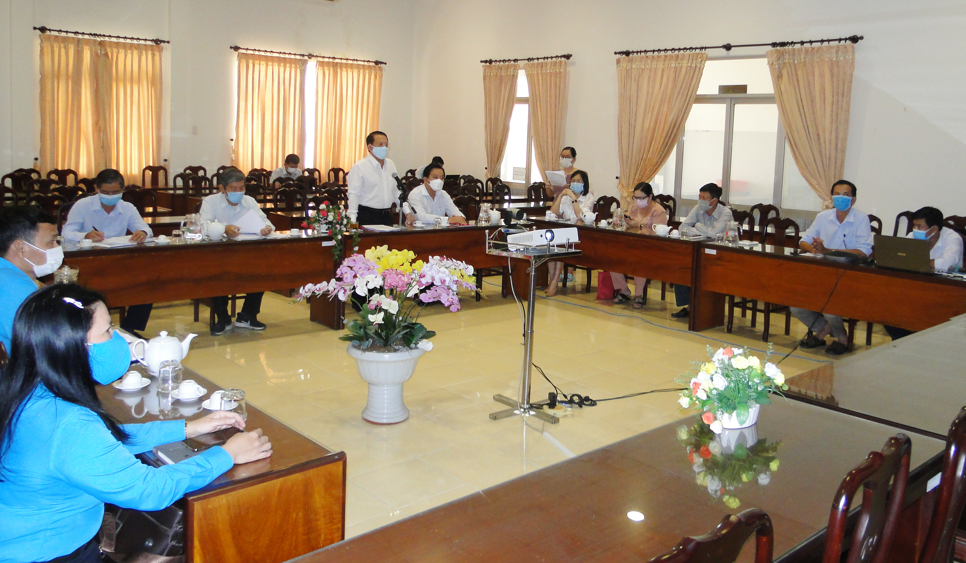 Quang cảnh buổi tập huấn