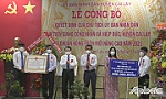 Hiệp Đức đón nhận danh hiệu xã nông thôn mới nâng cao