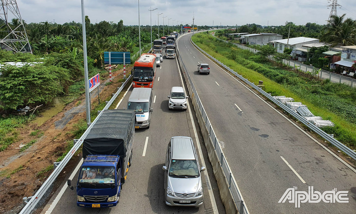 ​Dự kiến, DNDA sẽ thu phí thử nghiệm tuyến cao tốc Trung Lương - Mỹ Thuận theo hình thức tự động miễn phí trong vòng 1 tuần.