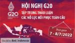 Hội nghị G20 tập trung thảo luận các nỗ lực hồi phục toàn cầu