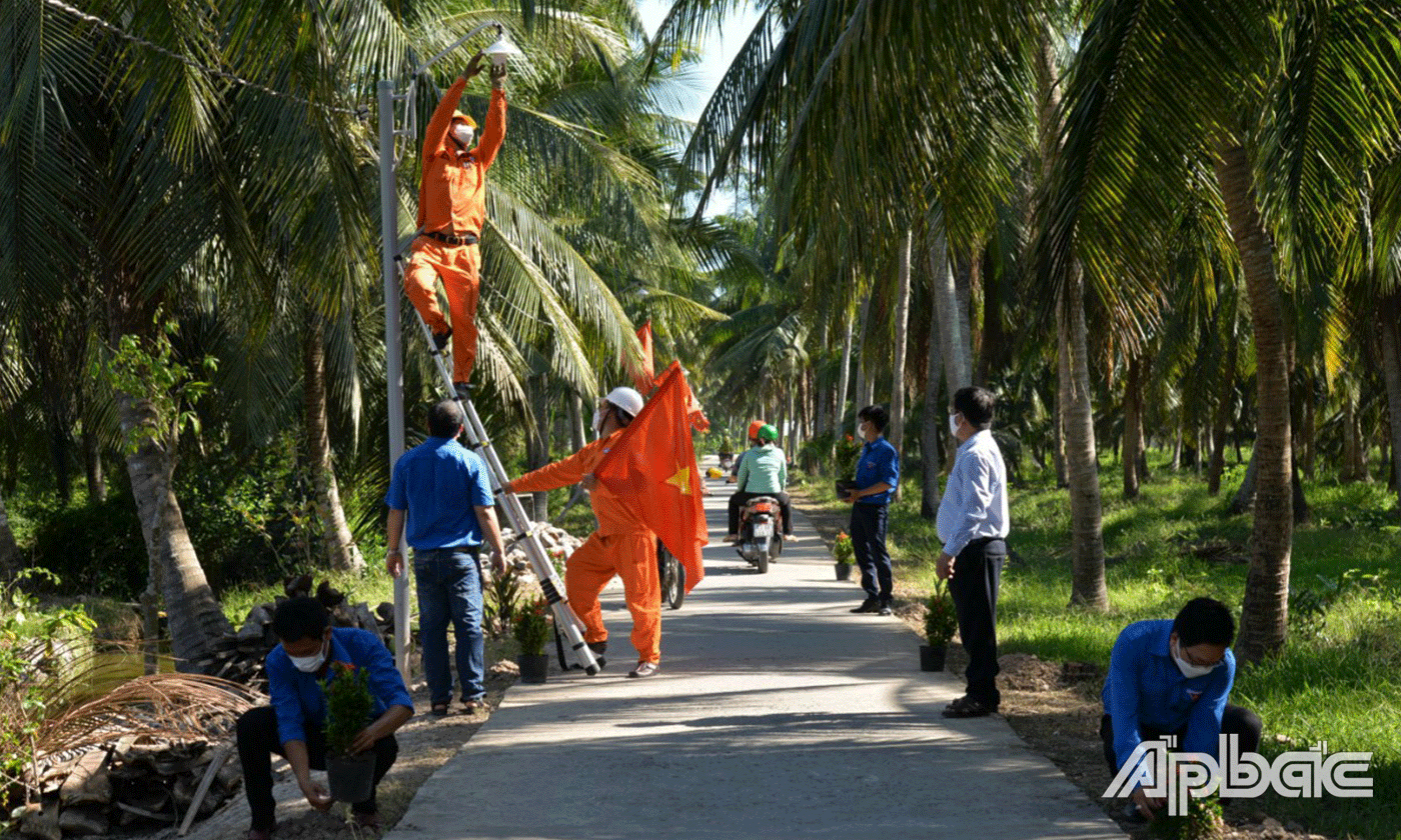 Thực hiện tuyến đường