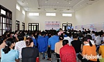 Thiết thực từ phiên giao dịch việc làm ở huyện Cai Lậy