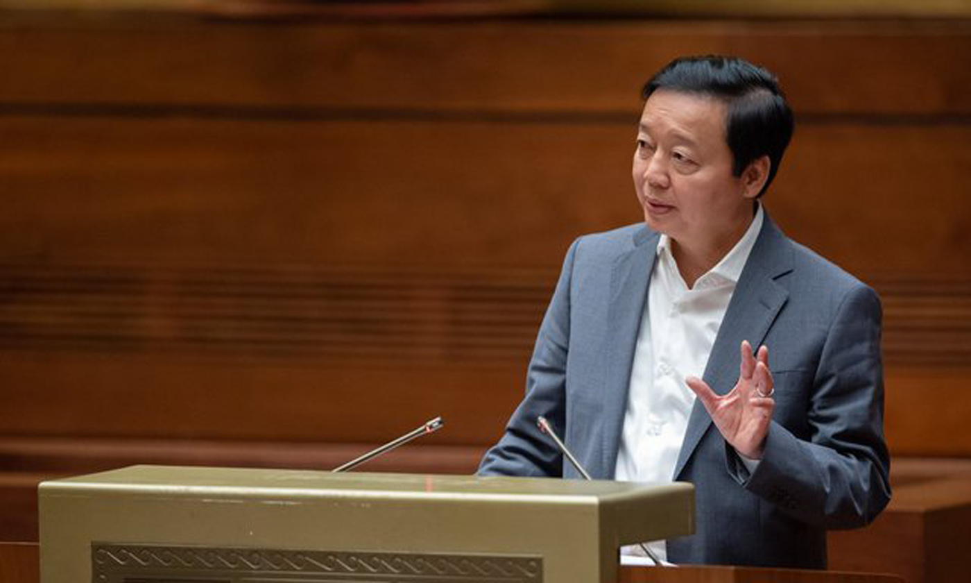 Phó Thủ tướng Chính phủ Trần Hồng Hà khẳng định các đại biểu đã cho các ý kiến toàn diện, sâu sắc, thể hiện sự nghiên cứu kĩ lưỡng dự thảo Luật Đất đai (sửa đổi) mới nhất và từ thực tiễn các đại biểu đã đưa ra nhiều đề xuất xác đáng - Ảnh: VGP/ĐH