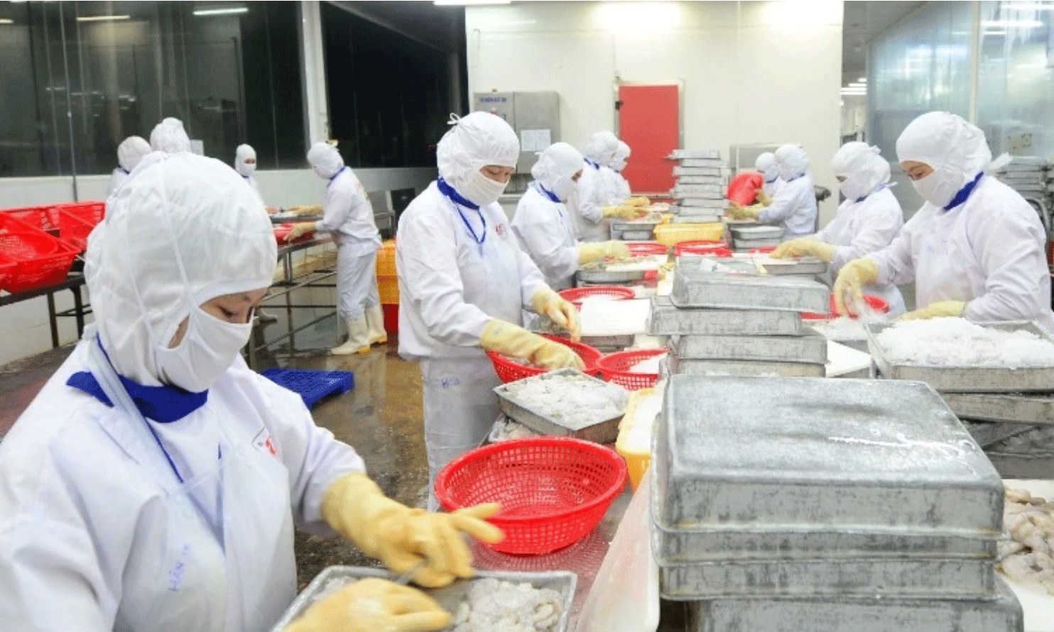 Thủy sản Việt Nam là một trong những mặt hàng có mặt tại hệ thống bán lẻ trên nhiều quốc gia trên thế giới. (Ảnh: ĐỨC AN)