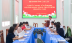 Lãnh đạo Báo và phát thanh, truyền hình Đồng Tháp làm việc với phường Cai Lậy về công tác phối hợp tuyên truyền