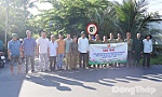 Hội Cựu chiến binh xã Chợ Gạo xây dựng các tuyến đường xanh - sạch - đẹp