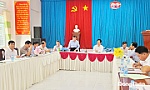 Ông Nguyễn Thành Diệu, Phó Chủ tịch UBND tỉnh Đồng Tháp làm việc với xã Tân Phước 2