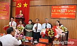 Xã Chợ Gạo trao 4 Huy hiệu Đảng đợt 2-9