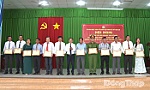 Xã Mỹ Tịnh An tuyên dương 13 tập thể, cá nhân điển hình trong phong trào thi đua yêu nước