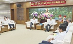 Bí thư Tỉnh uỷ Đồng Tháp Lê Quốc Phong gặp gỡ Ban Chủ nhiệm Câu lạc bộ Doanh nhân Tiền Giang-TP. Hồ Chí Minh