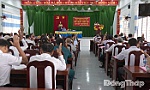 Hội đồng nhân dân xã Chợ Gạo tổ chức Kỳ họp thứ 3 (Kỳ họp chuyên đề)
