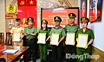 Công an tỉnh Đồng Tháp thành lập mới 10 tổ chức Đoàn cơ sở