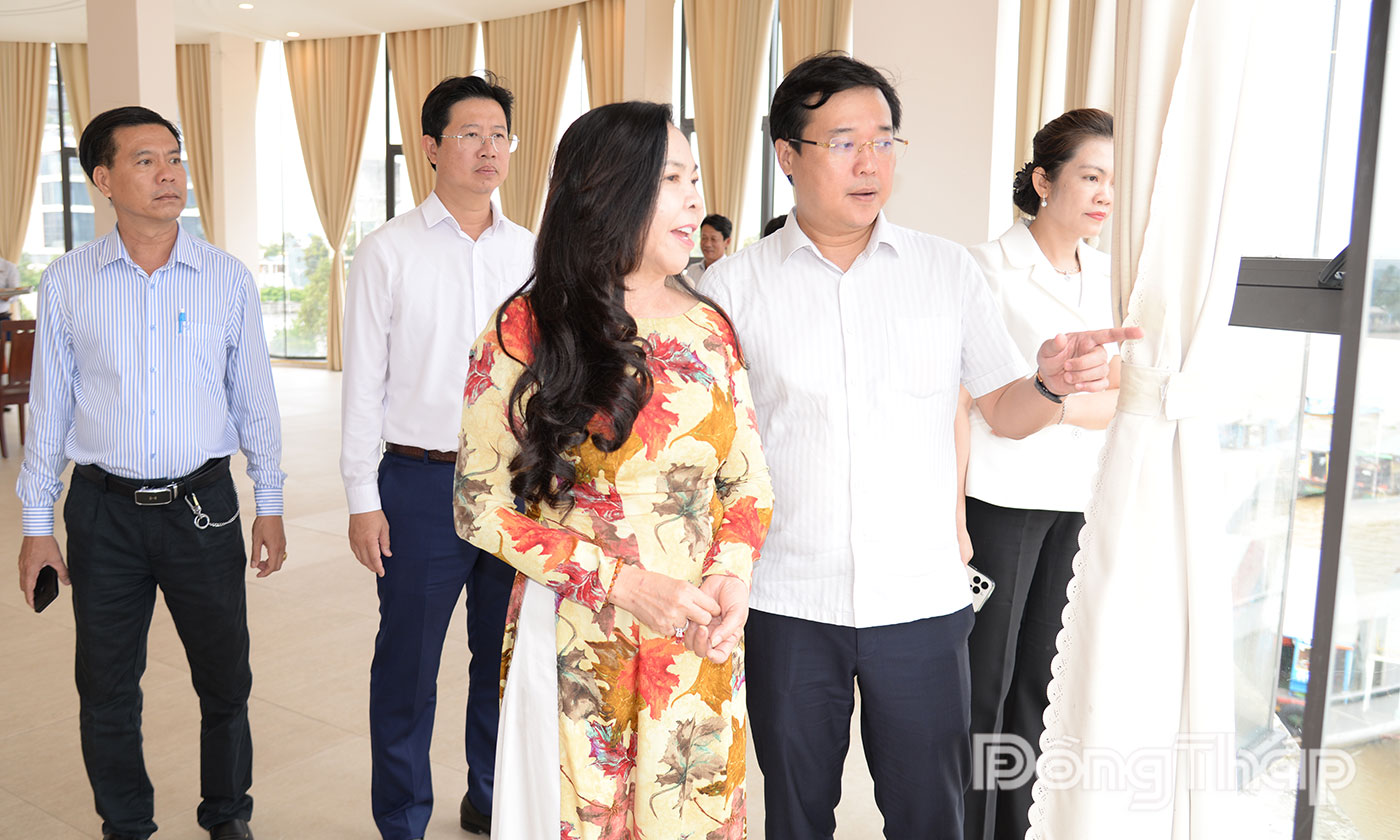 Bí thư Tỉnh ủy Đồng Tháp Lê Quốc Phong khảo sát các điểm du lịch