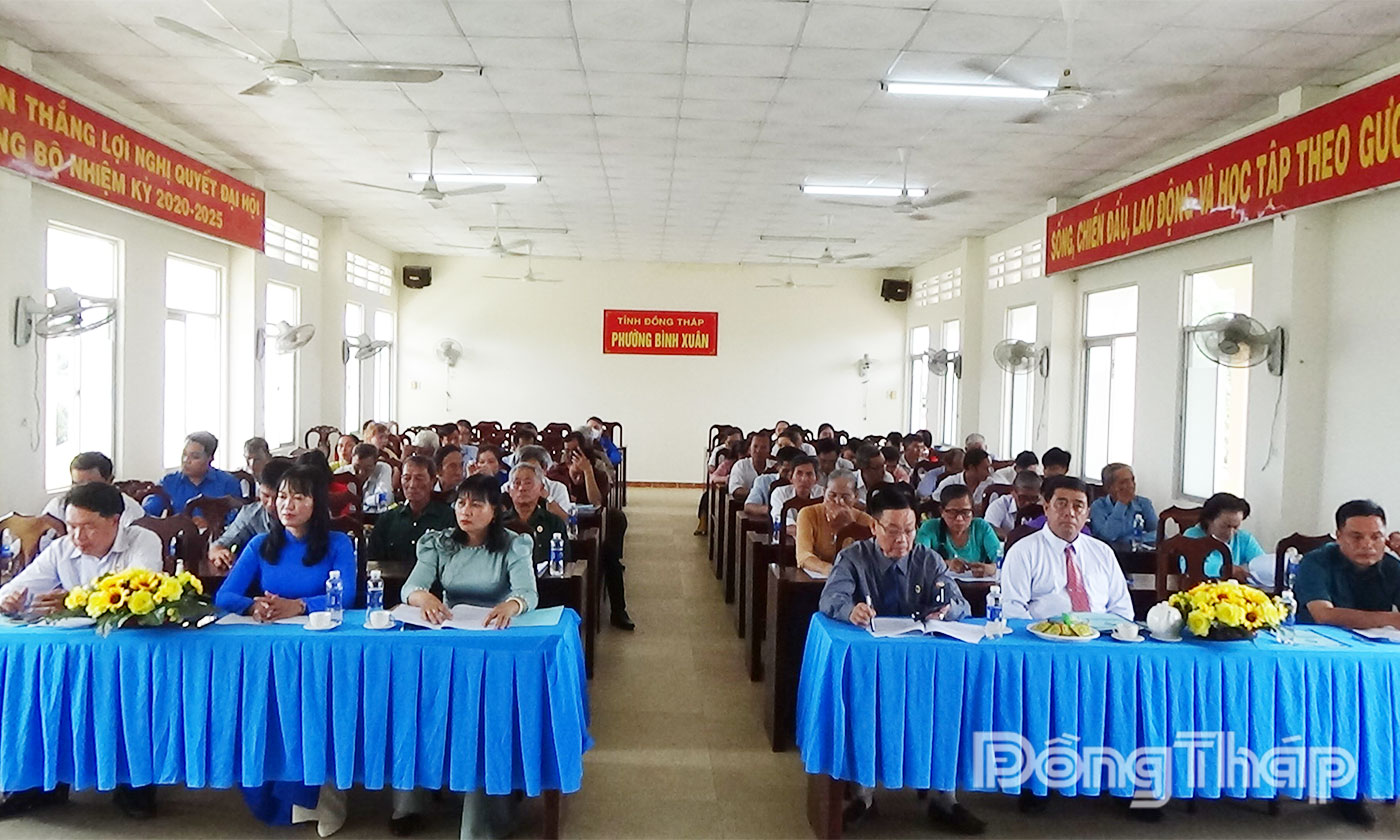 Quang cảnh hội nghị.