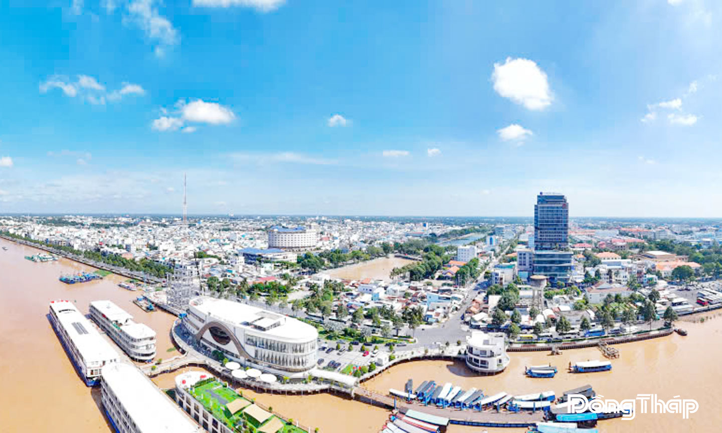 Diện mạo mới của tỉnh Đồng Tháp.                                                                                                                                                                                                                                                                                                         Ảnh: TRUNG HẬU