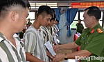 33 phạm nhân được đặc xá nhân dịp Quốc khánh 2-9 tại Đồng Tháp