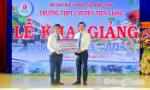 Bí thư Tỉnh ủy Đồng Tháp Lê Quốc Phong dự Lễ khai giảng tại Trường THPT Chuyên Tiền Giang