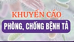 [Infographic] Khuyến cáo phòng, chống bệnh tả